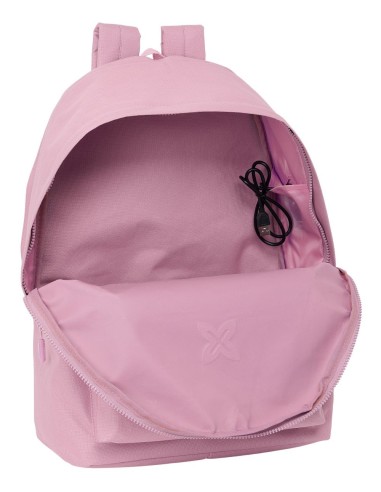 MOCHILA DOBLE PARA PORTATIL 15,6"+USB MUNICH BASICOS "ROSA" | Compr...