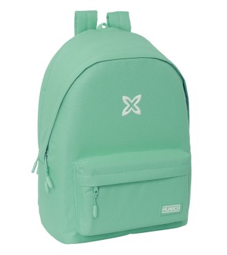 MOCHILA DOBLE PARA PORTATIL 15,6"+USB MUNICH BASICOS "TURQUESA" | C...