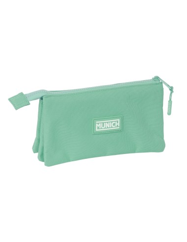 PORTATODO TRIPLE MUNICH BASICOS "TURQUESA" | Comprar PORTATODO TRIP...