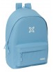 MOCHILA DOBLE PARA PORTATIL 15,6"+USB MUNICH BASICOS "AZUL"