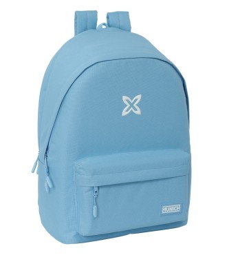 MOCHILA DOBLE PARA PORTATIL 15,6"+USB MUNICH BASICOS "AZUL" | Compr...