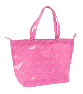 BOLSO SHOPPING BARBIE "LOGOMANIA ROSA" | Comprar BOLSO SHOPPING BAR...