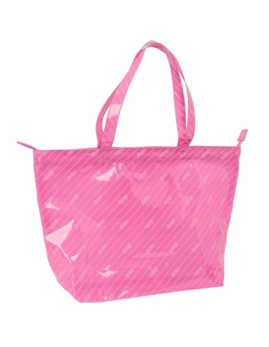 BOLSO SHOPPING BARBIE "LOGOMANIA ROSA" | Comprar BOLSO SHOPPING BAR...