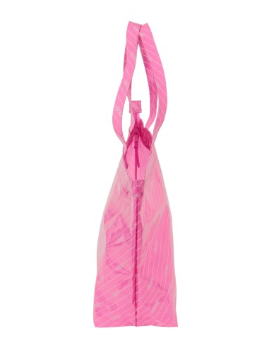 BOLSO SHOPPING BARBIE "LOGOMANIA ROSA" | Comprar BOLSO SHOPPING BAR...