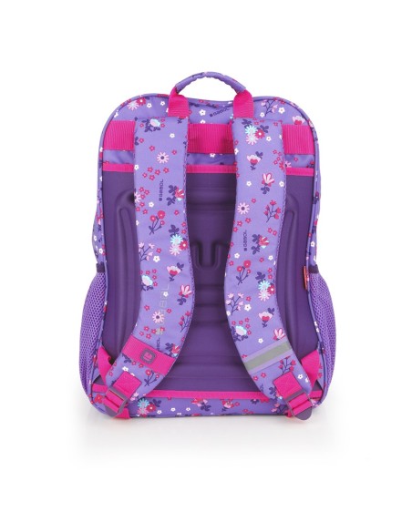 Mochila Escolar Adaptable Gabol Violet Mochilas Escolares...