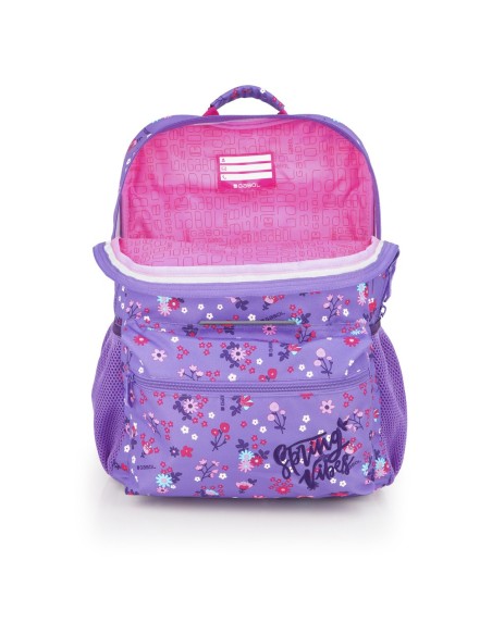 Mochila Escolar Adaptable Gabol Violet Mochilas Escolares...