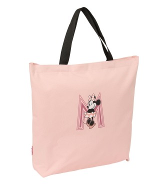 SHOPPING BAG PLEGABLE MINNIE "BLUSH"