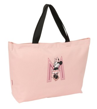 BIG SHOPPING BAG MINNIE "BLUSH"