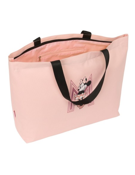BIG SHOPPING BAG MINNIE "BLUSH"