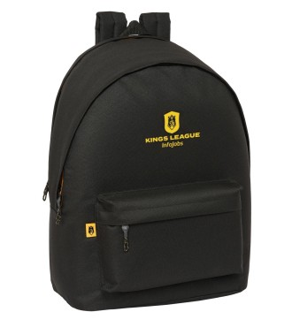 MOCHILA DOBLE PARA PORTATIL 15,6"+USB KINGS LEAGUE | Comprar MOCHIL...