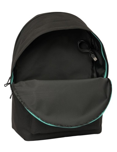 MOCHILA DOBLE PARA PORTATIL 15,6"+USB KINGS LEAGUE "EL BARRIO" | Co...