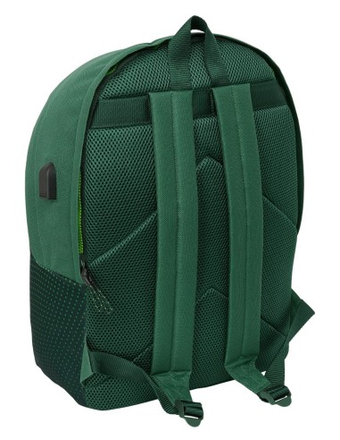 MOCHILA DOBLE PORTATIL 15,6"+USB RE AGUA REAL BETIS BALOMPIE | Comp...