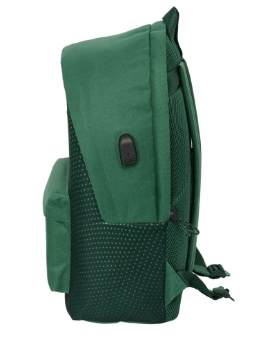 MOCHILA DOBLE PORTATIL 15,6"+USB RE AGUA REAL BETIS BALOMPIE | Comp...