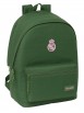 MOCHILA DOBLE PARA PORTATIL 15,6"+USB REAL MADRID CHICA CAQUI