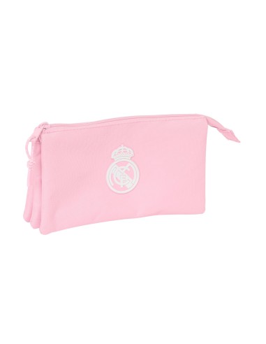 PORTATODO TRIPLE REAL MADRID CHICA ROSA | Comprar PORTATODO TRIPLE ...