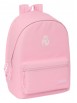 MOCHILA DOBLE PARA PORTATIL 15,6"+USB REAL MADRID CHICA ROSA