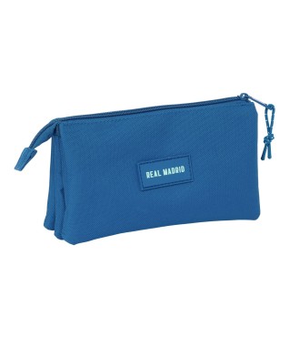 PORTATODO TRIPLE REAL MADRID CHICA AZUL | Comprar PORTATODO TRIPLE ... 2