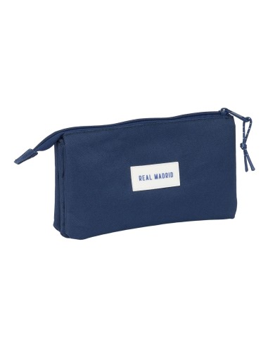 PORTATODO TRIPLE REAL MADRID CHICA MARINO | Comprar PORTATODO TRIPL...