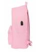 MOCHILA DOBLE PARA PORTATIL 15,6"+USB REAL MADRID CHICA ROSA