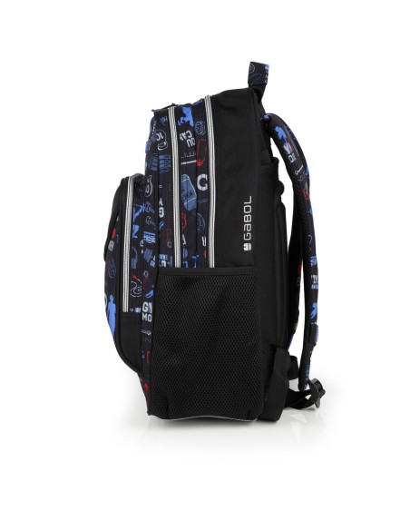 Mochila Escolar Adaptable Gabol Training Mochilas Escolar...