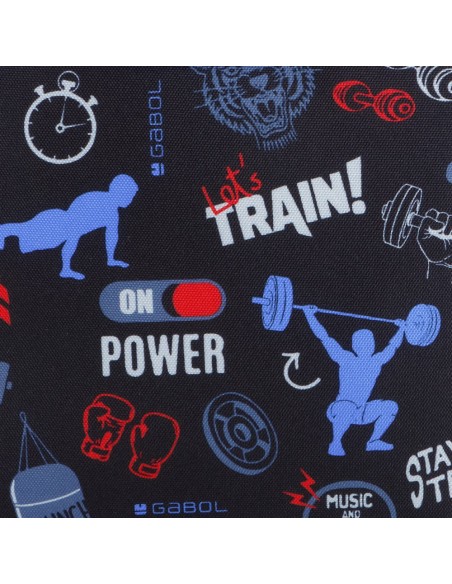 Portatodo Redondo Triple Gabol Training Portatodo Estuche...