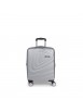 Maleta Trolley Cabina Gabol Aries Plata