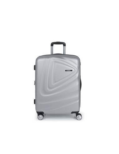 Maleta Trolley Mediana Gabol Aries Plata | Comprar Maleta Trolley M...