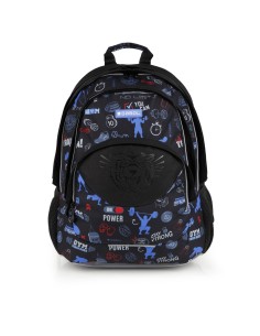Mochila Tres Compartimentos Escolar Gabol Training Mochil...