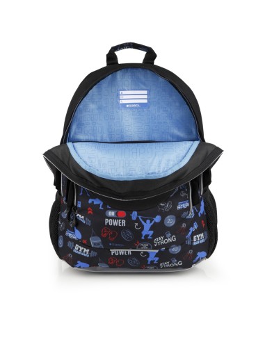 Mochila Tres Compartimentos Escolar Gabol Training Mochil...