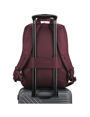 Pack Maletín + Mochila Portatil 15,6" Gabol Tide Burdeos