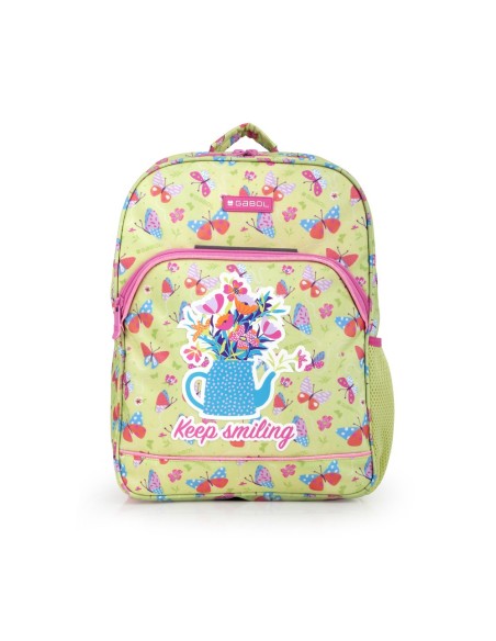 Mochila adaptable a carro Gabol BOUQUET Mochilas Escolare...