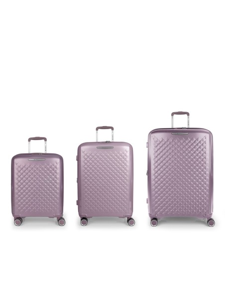 Set 3 Maletas C22-M-L Gabol Queens Lila | Comprar Set 3 Maletas C22...