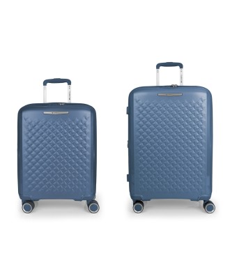 Set 2 Maletas C22-M Gabol Queens Azul | Comprar Set 2 Maletas C22-M...