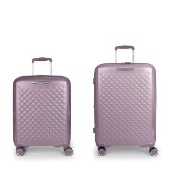 Set 2 Maletas C22-M Gabol Queens Lila | Comprar Set 2 Maletas C22-M...