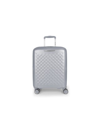 Maleta Trolley Cabina Gabol Queens Plata | Comprar Maleta Trolley C...