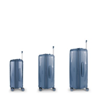 Set 3 Maletas C22-M-L Gabol Queens Azul | Comprar Set 3 Maletas C22... 2