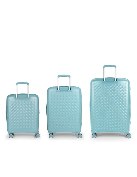 Set 3 Maletas C22-M-L Gabol Queens Verde Menta | Comprar Set 3 Male...