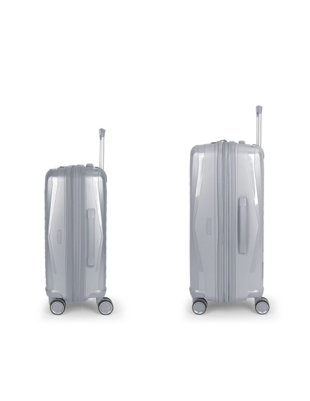 Set 2 Maletas C22-M Gabol Queens Plata | Comprar Set 2 Maletas C22-...