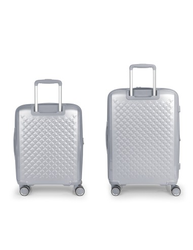 Set 2 Maletas C22-M Gabol Queens Plata | Comprar Set 2 Maletas C22-...