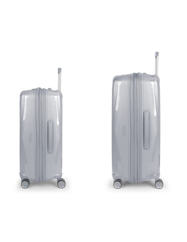 Set 2 Maletas M-L Gabol Queens Plata | Comprar Set 2 Maletas M-L Ga...