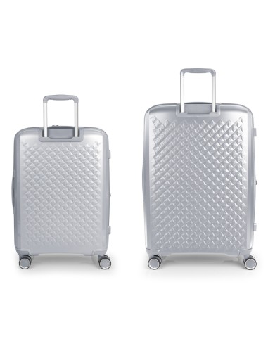 Set 2 Maletas M-L Gabol Queens Plata | Comprar Set 2 Maletas M-L Ga...