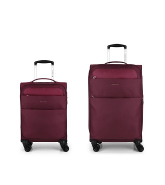 Set 2 Maletas C22-M Gabol Cloud Granate | Comprar Set 2 Maletas C22...