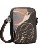 Mini Bolso Bandolera Plano Mujer Anekke Heartbeat