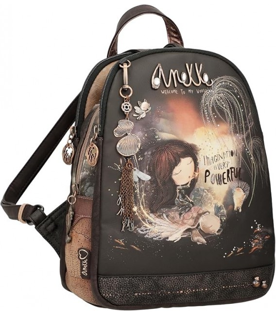 Mochila Paseo Mujer Tres Compartimentos Anekke Dreamverse