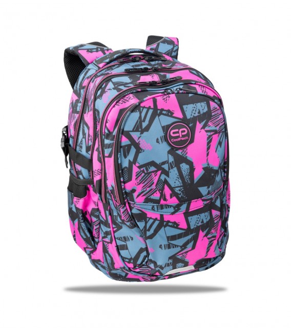 Mochila Escolar Factor 17" Coolpack Magenta Stars