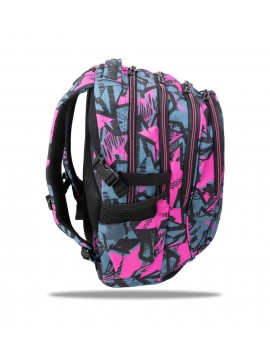 Mochila Escolar Factor 17" Coolpack Magenta Stars