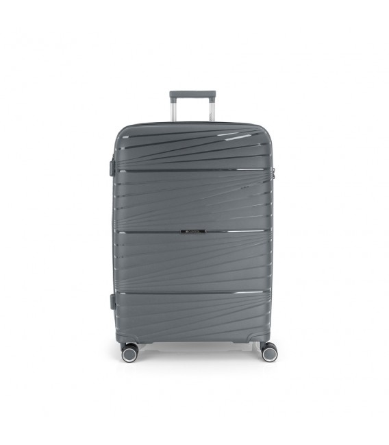 Maleta Trolley Grande Gabol Kiba Gris