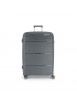 Maleta Trolley Grande Gabol Kiba Gris