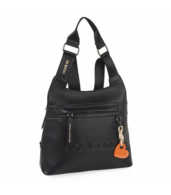 Mochila Mujer Antirrobo Lois Camden Negro