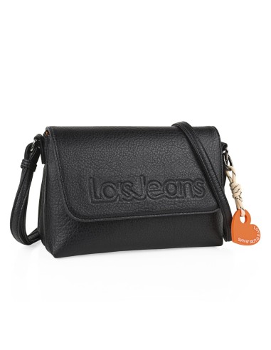 Bolso Bandolera C/Solapa Mujer Lois Camden Negro